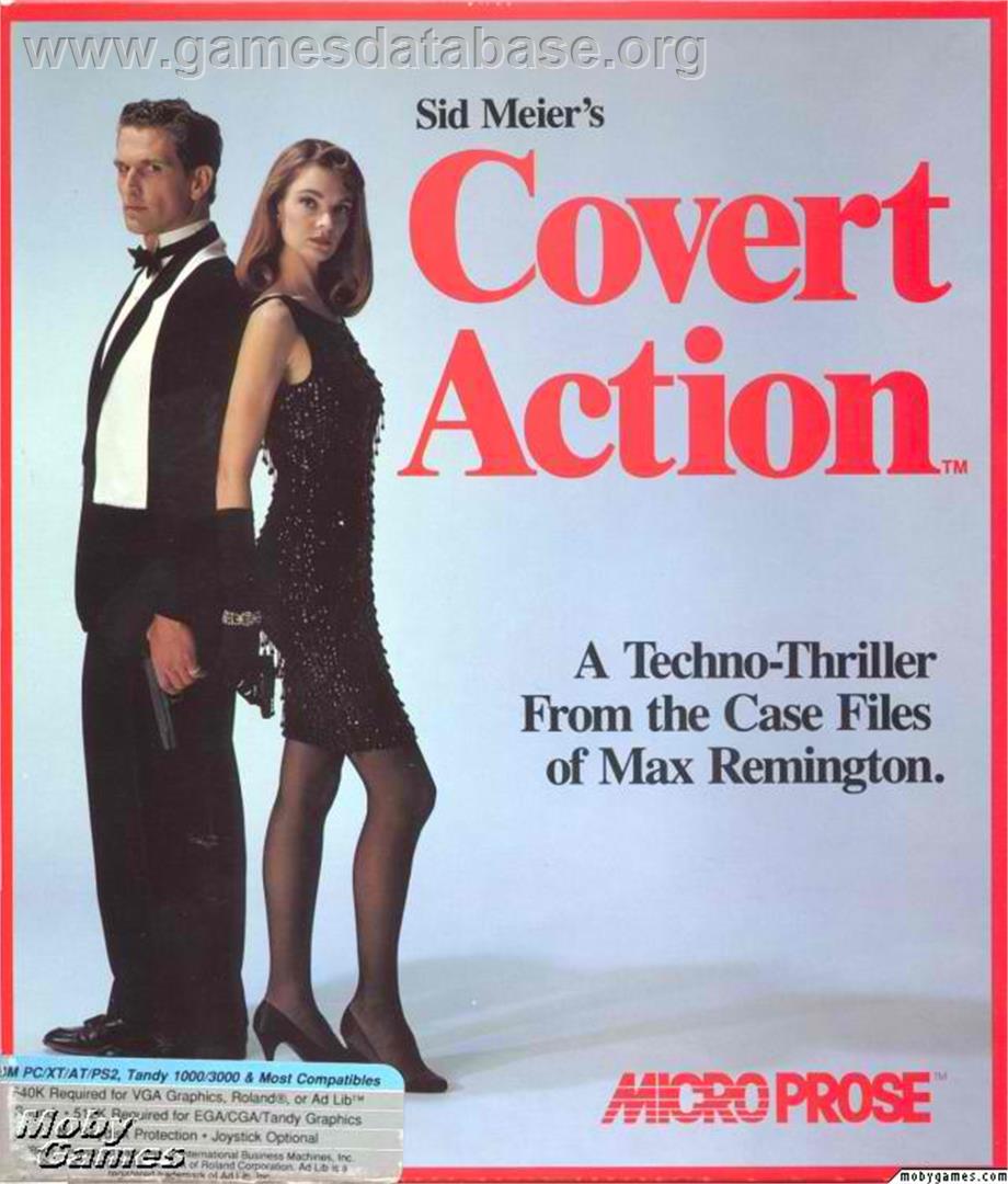 Sid Meier's Covert Action - Microsoft DOS - Artwork - Box