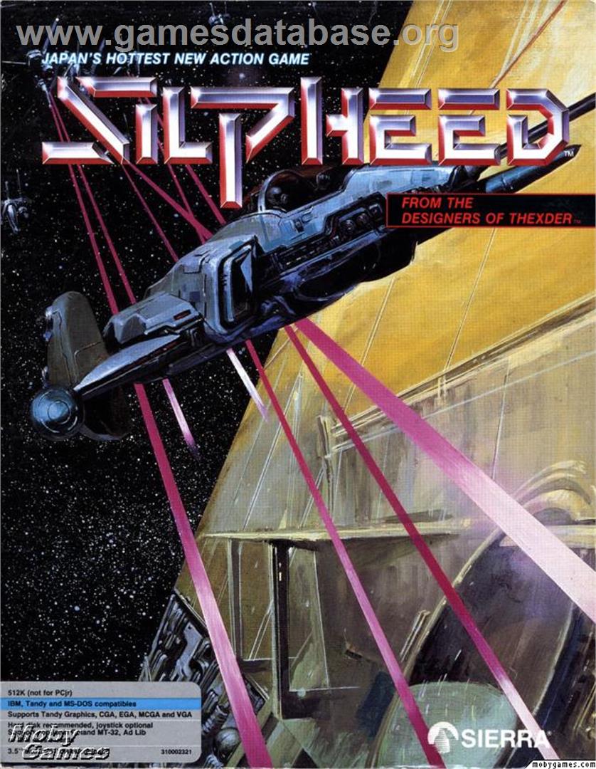 Silpheed - Microsoft DOS - Artwork - Box