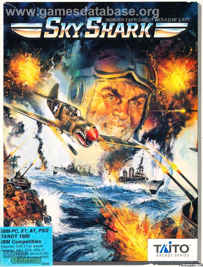 Sky Shark - Microsoft DOS - Artwork - Box