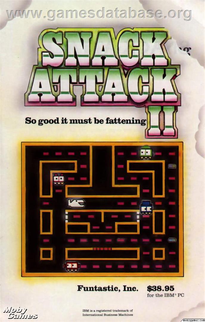 Snack Attack 2 - Microsoft DOS - Artwork - Box