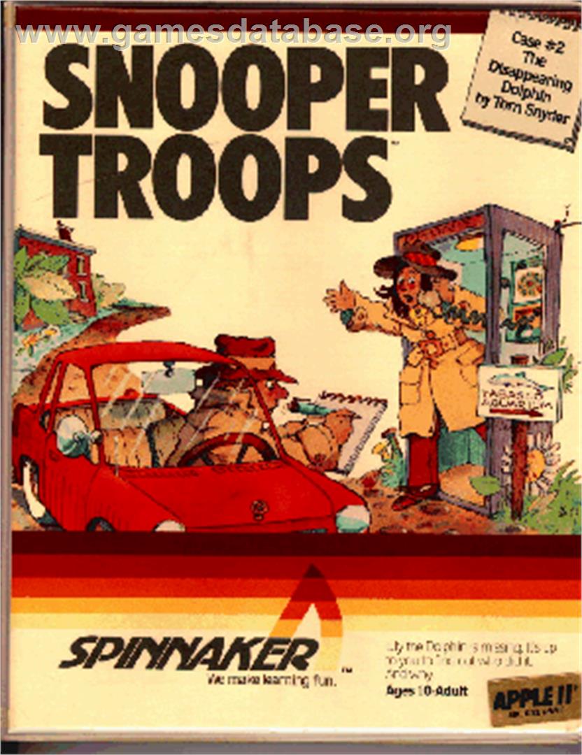 Snooper Troops - Case #2 - The Case of the Disappearing Dolphin - Microsoft DOS - Artwork - Box