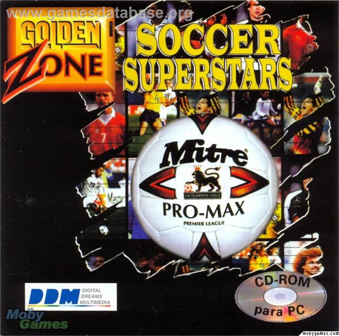 Soccer Superstars - Microsoft DOS - Artwork - Box