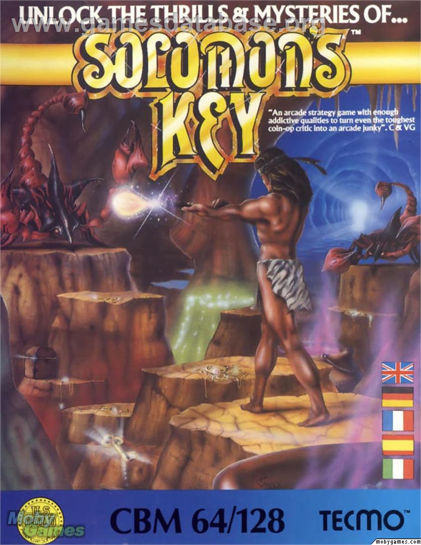 Solomon's Key - Microsoft DOS - Artwork - Box