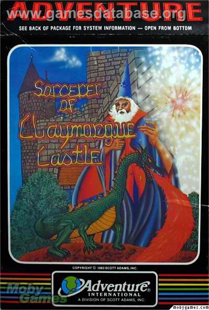 Sorcerer of Claymorgue Castle - Microsoft DOS - Artwork - Box