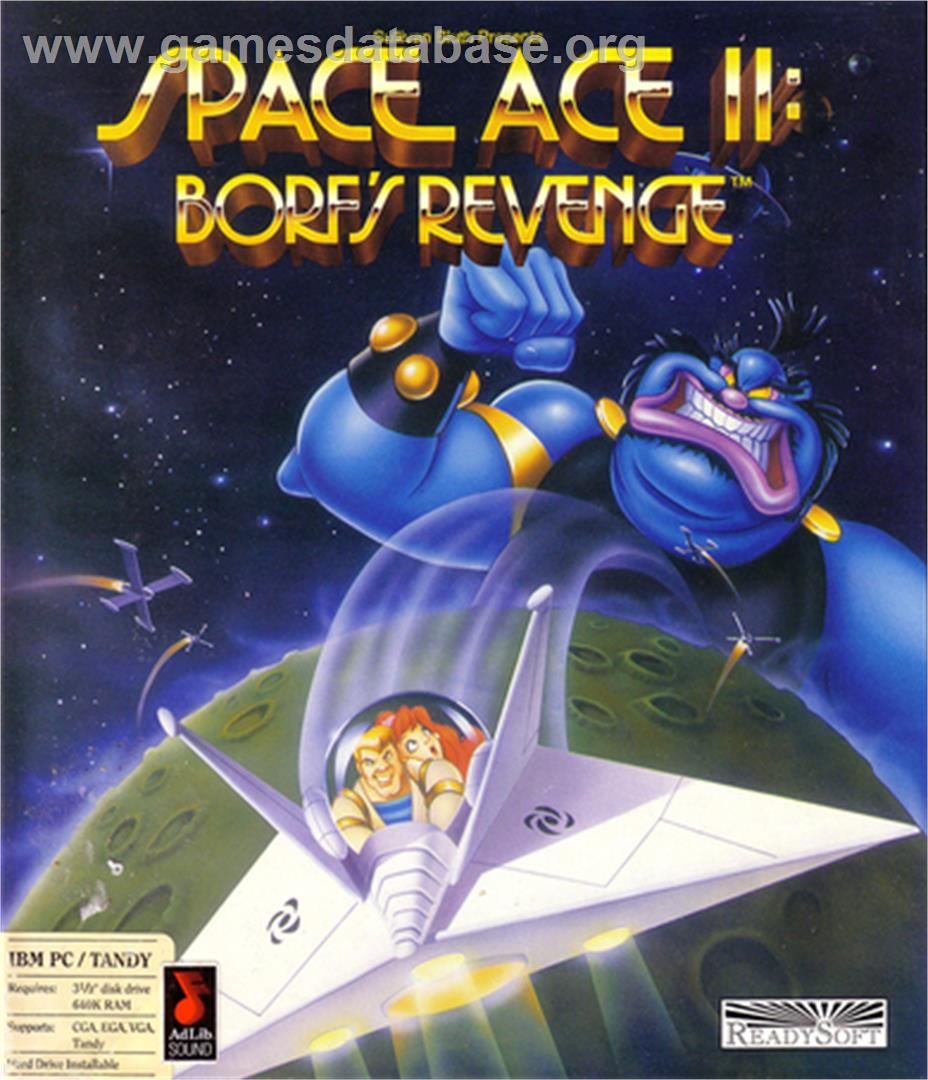 Space Ace II -  Borf's Revenge - Microsoft DOS - Artwork - Box