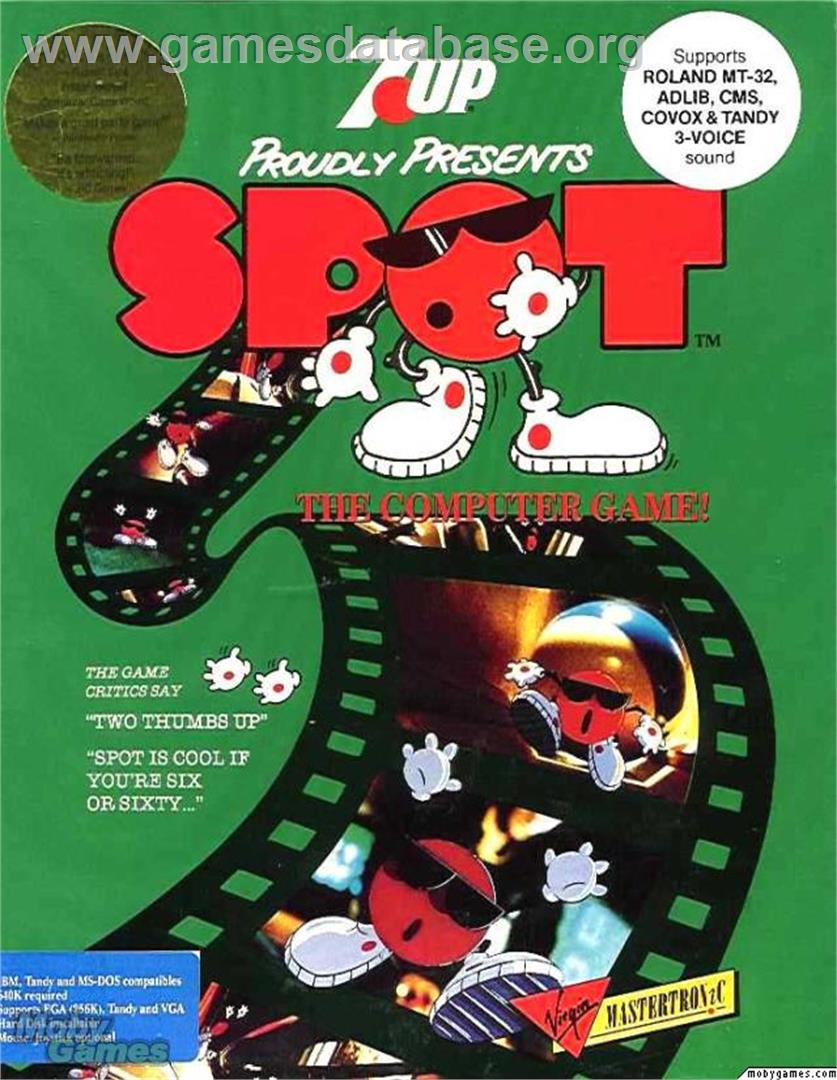 Spot - The Computer Game! - Microsoft DOS - Artwork - Box