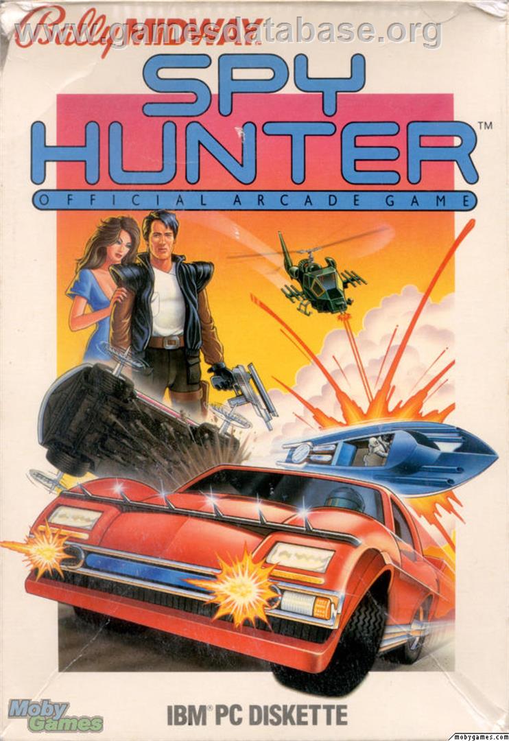 Spy Hunter - Microsoft DOS - Artwork - Box