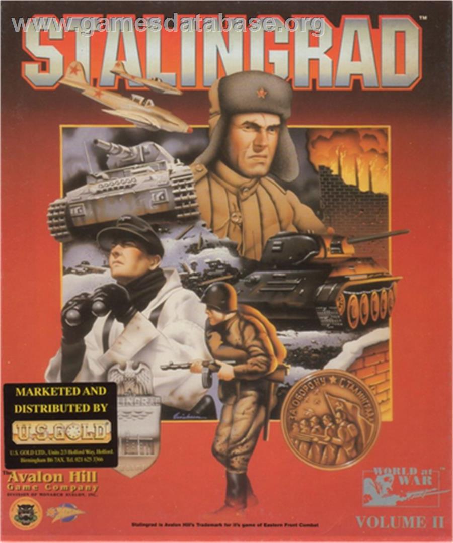Stalingrad - Microsoft DOS - Artwork - Box