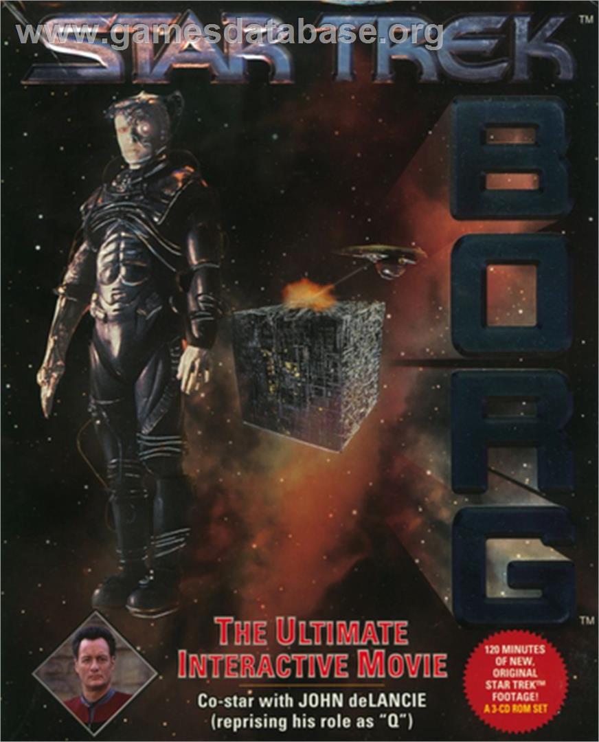 Star Trek Borg - Microsoft DOS - Artwork - Box