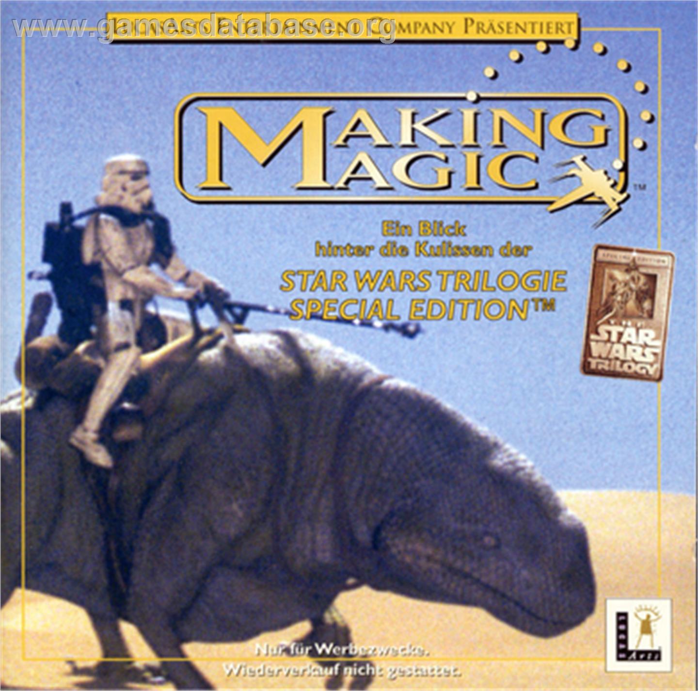 Star Wars - Making Magic - Microsoft DOS - Artwork - Box