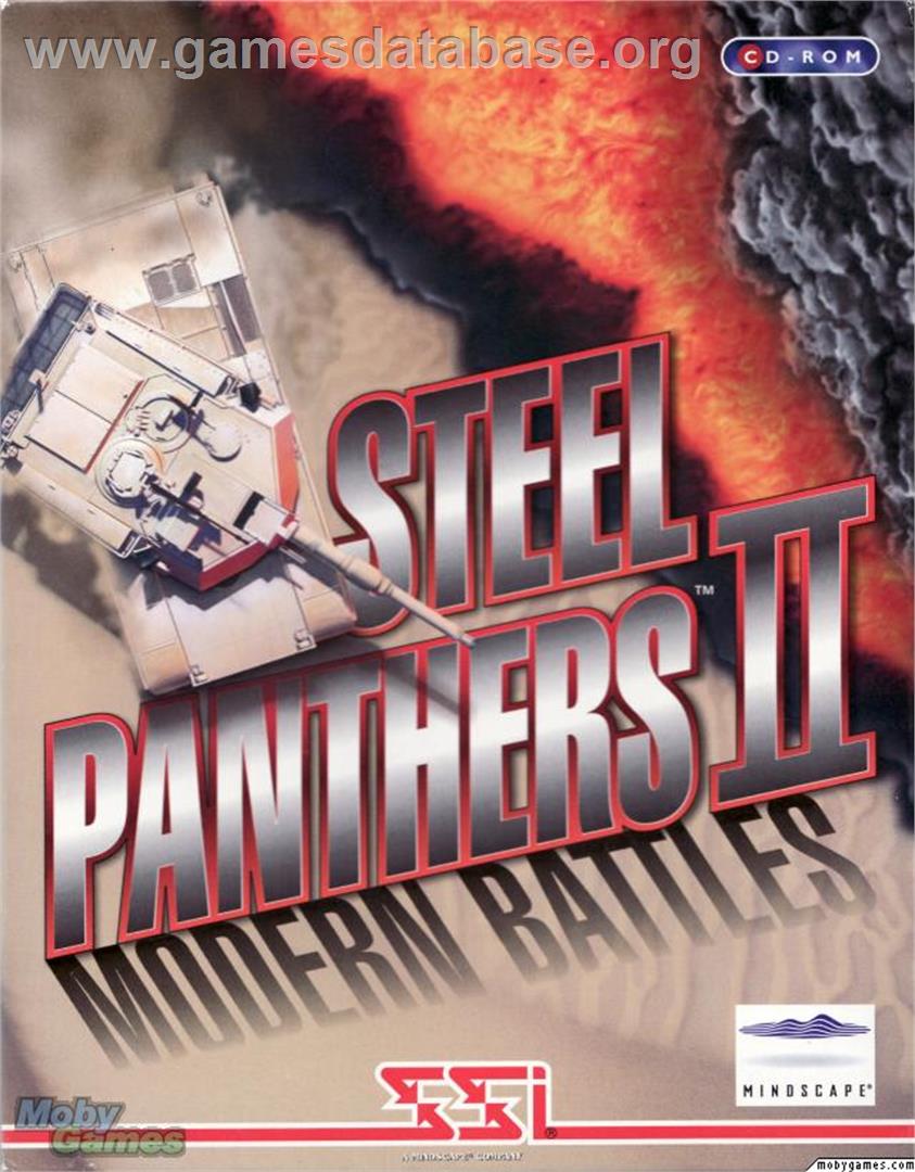 Steel Panthers 2 - Modern Battles - Microsoft DOS - Artwork - Box