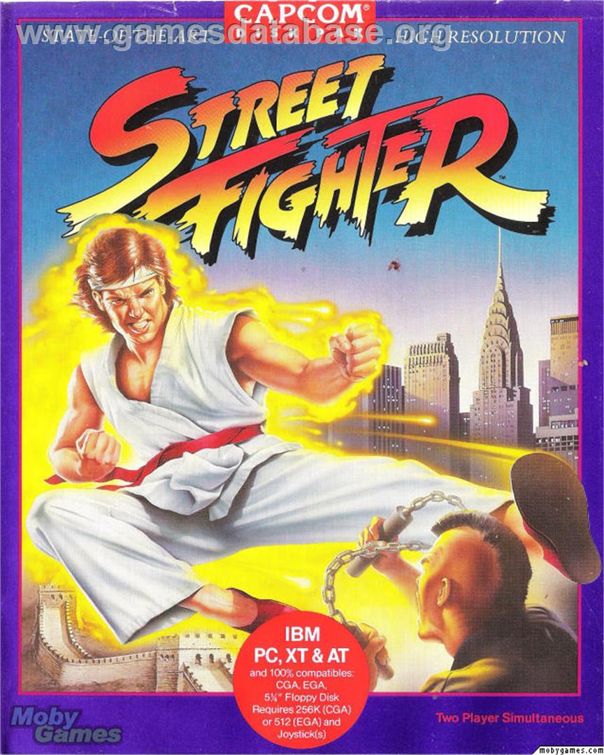 Street Fighter - Microsoft DOS - Artwork - Box