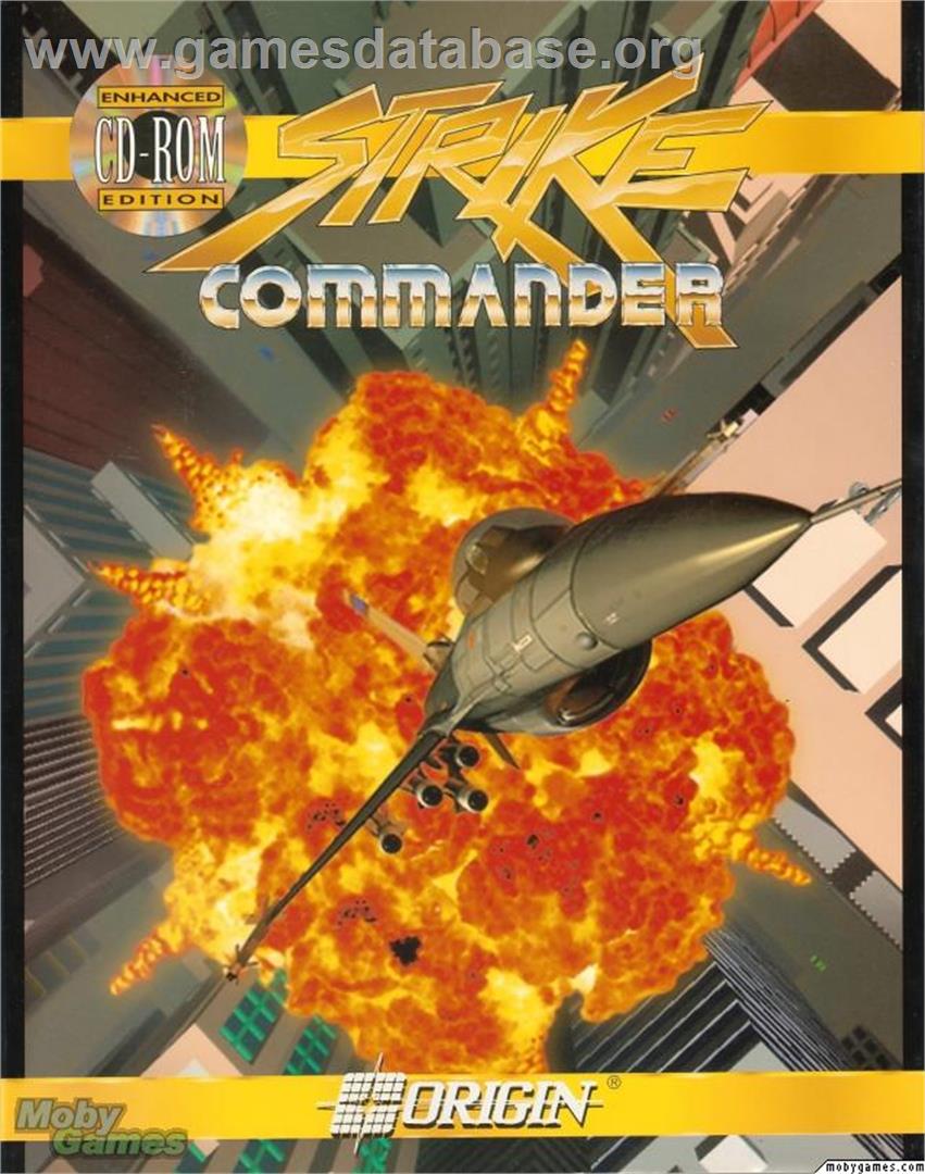 Strike Commander (CD-ROM Edition) - Microsoft DOS - Artwork - Box