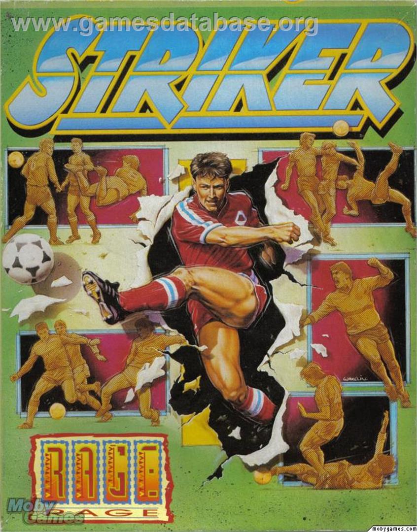 Striker (1985) - Microsoft DOS - Artwork - Box