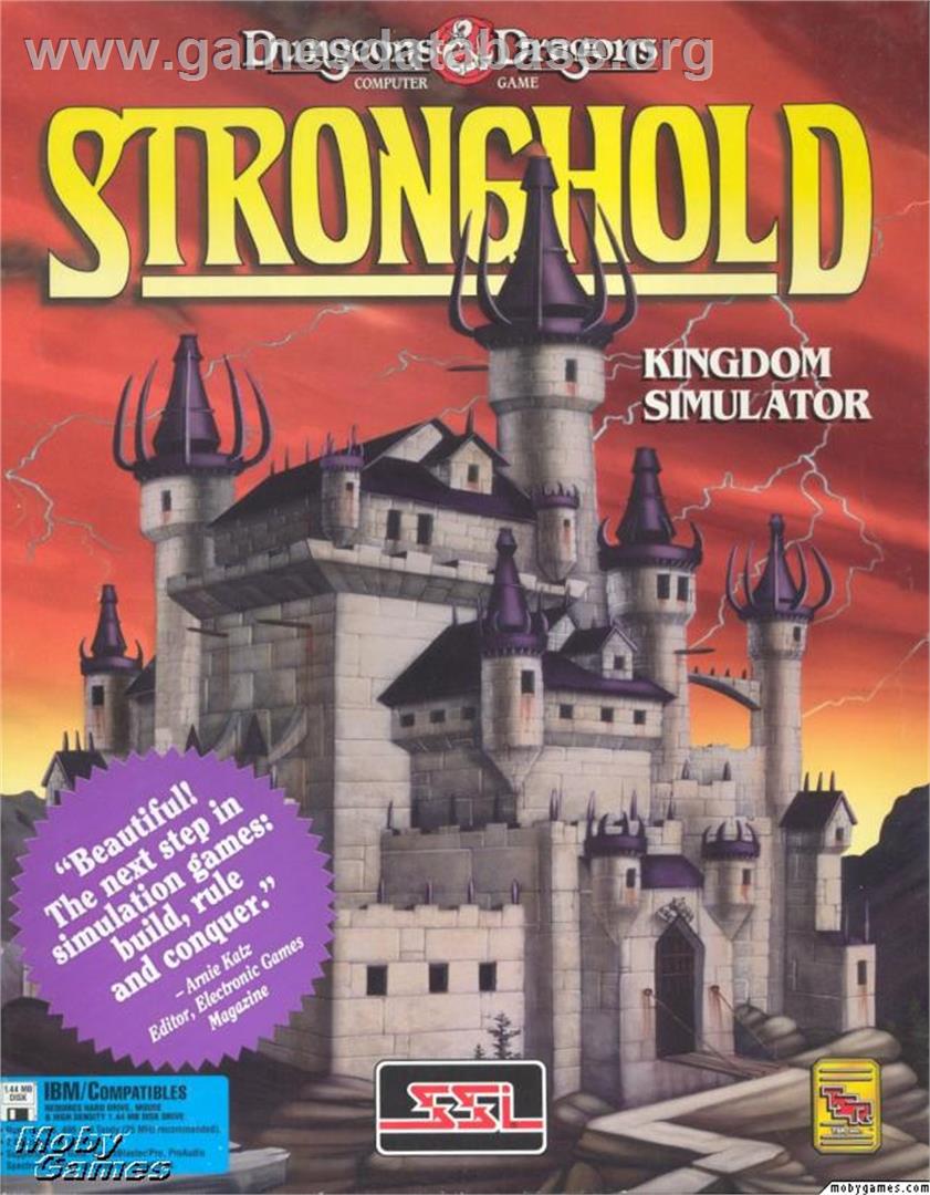 Stronghold - Microsoft DOS - Artwork - Box