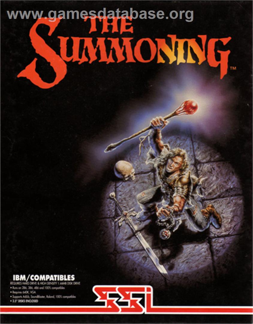 Summoning, The - Microsoft DOS - Artwork - Box