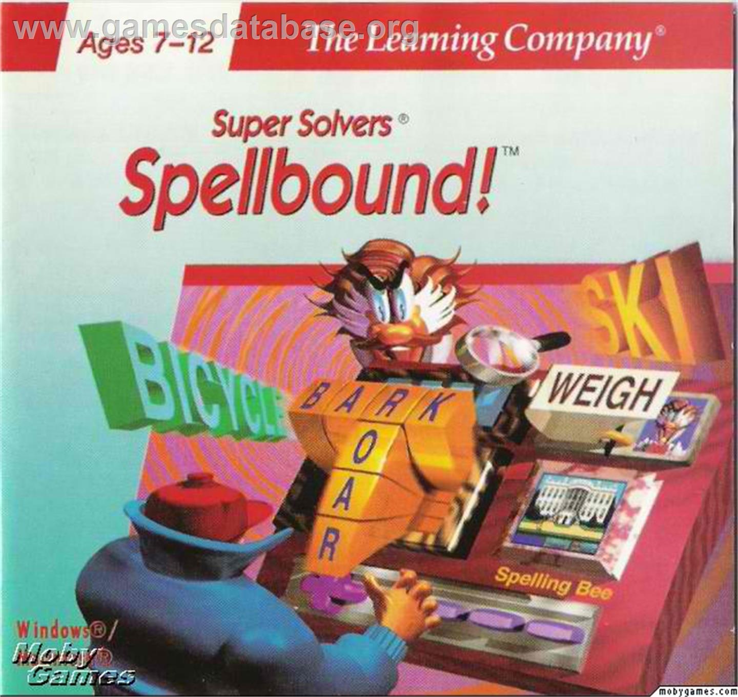 Super Solvers - Spellbound! - Microsoft DOS - Artwork - Box