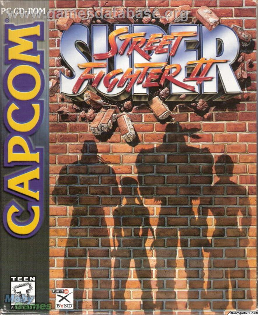 Super Street Fighter 2 - Microsoft DOS - Artwork - Box