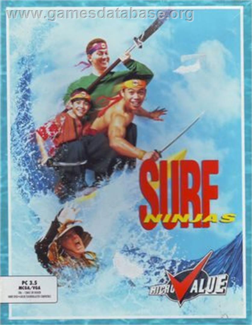 Surf Ninjas - Microsoft DOS - Artwork - Box