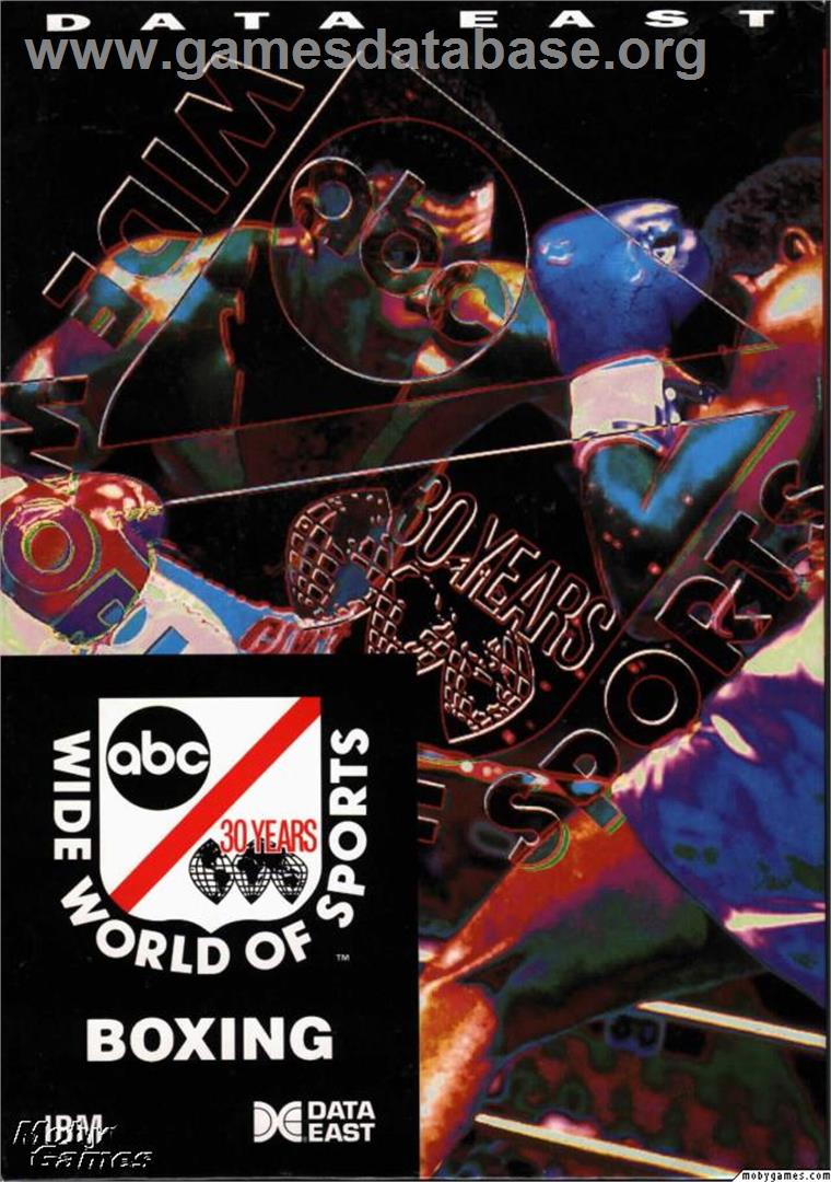 TV Sports Boxing - Microsoft DOS - Artwork - Box