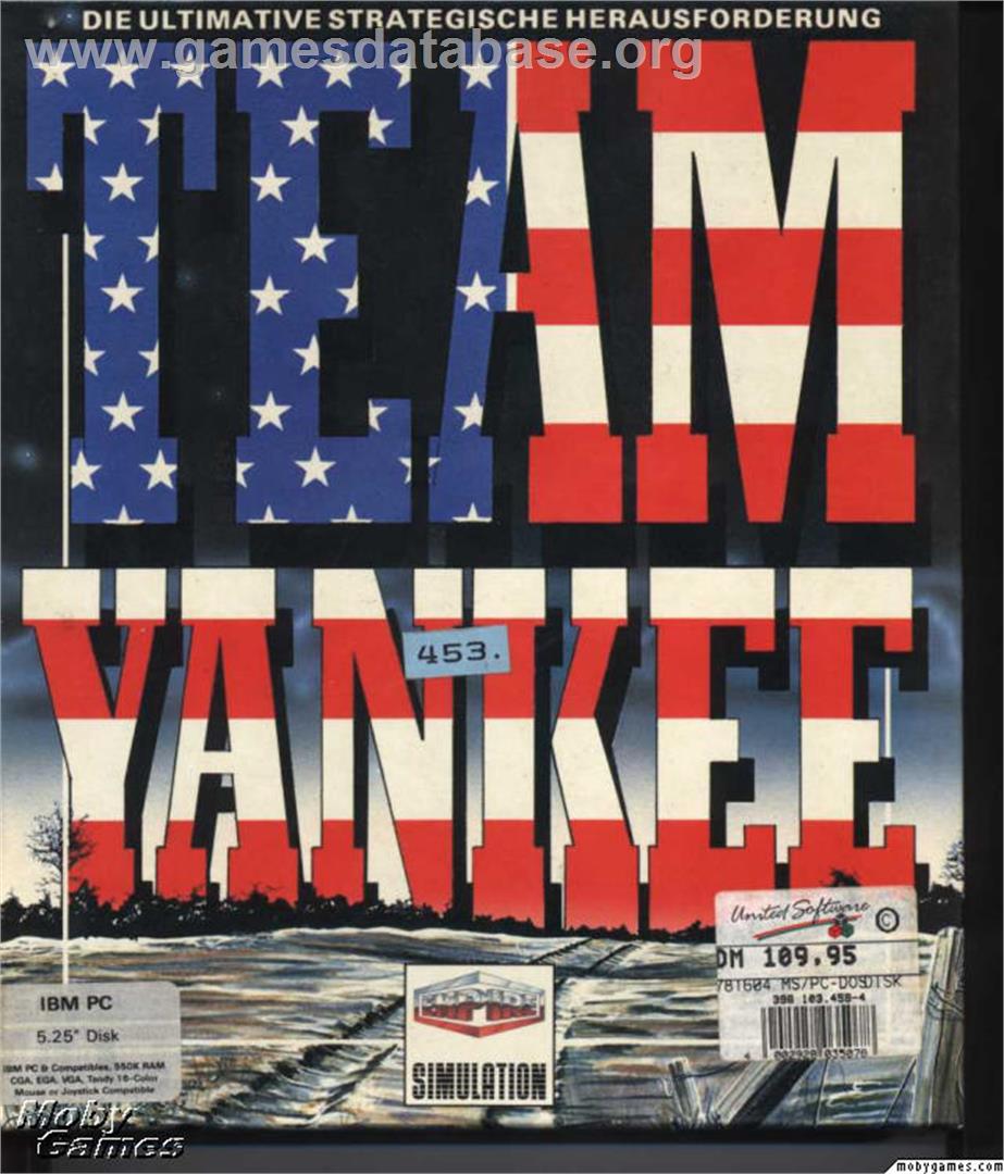 Team Yankee - Microsoft DOS - Artwork - Box