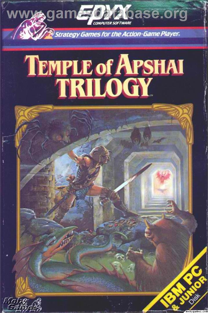 Temple of Apshai Trilogy - Microsoft DOS - Artwork - Box