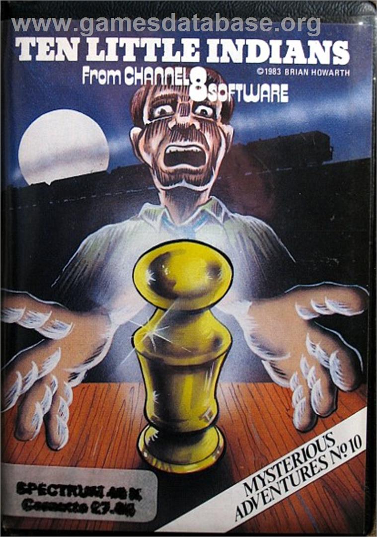 Ten Little Indians - Microsoft DOS - Artwork - Box
