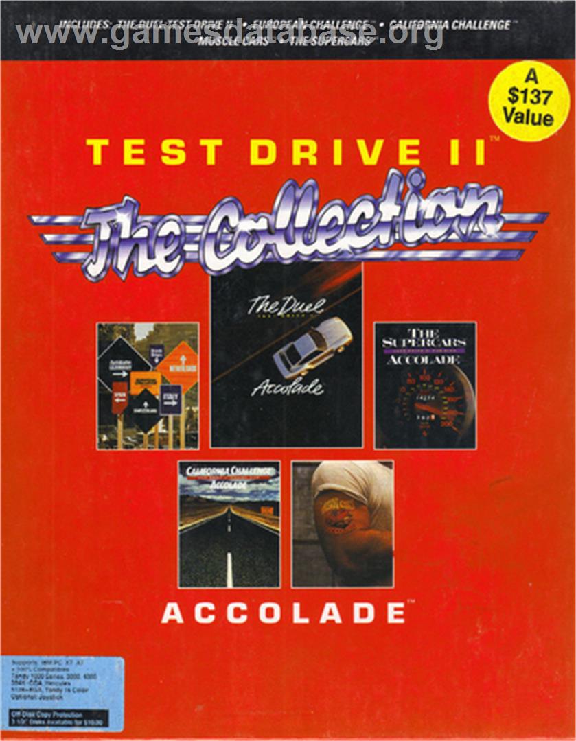 Test Drive 2 - The Collection - Microsoft DOS - Artwork - Box