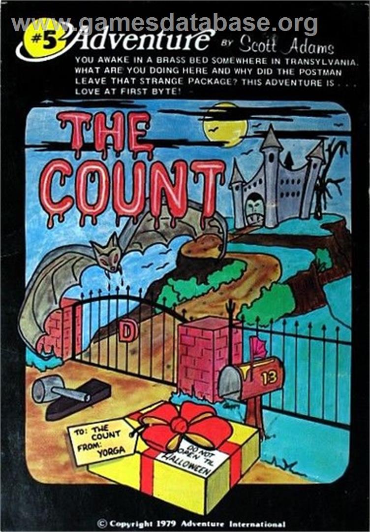 The Count - Microsoft DOS - Artwork - Box