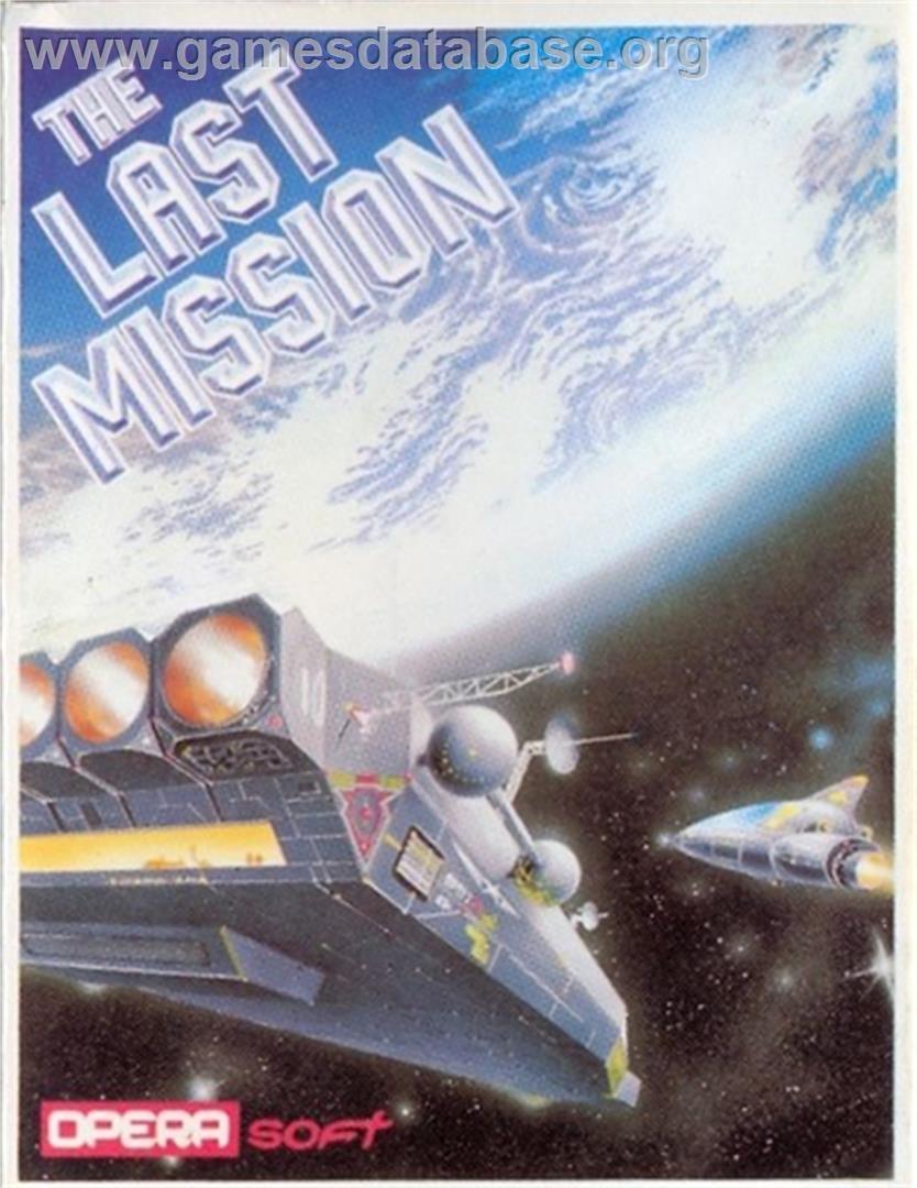 The Last Mission - Microsoft DOS - Artwork - Box