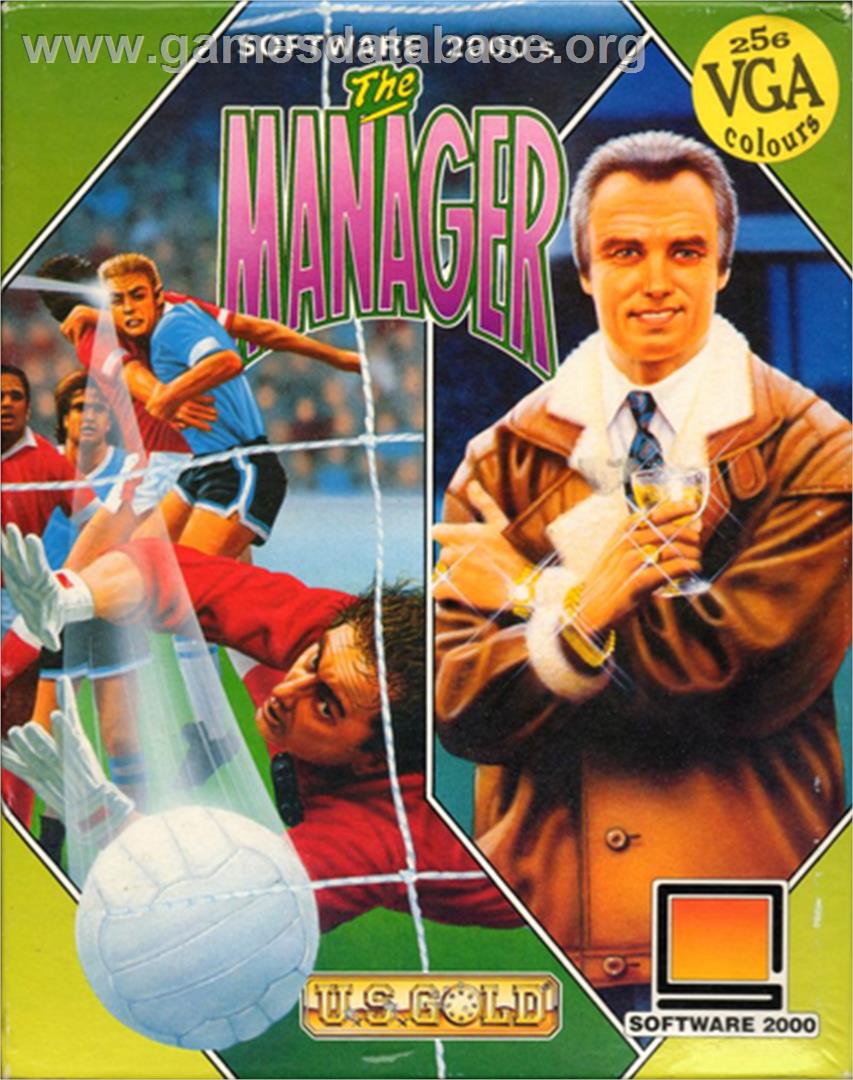 The Manager - Microsoft DOS - Artwork - Box