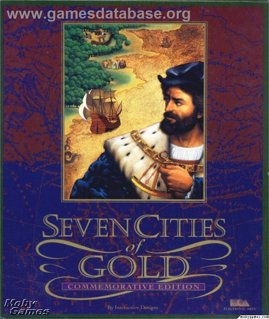 The Seven Cities of Gold - Microsoft DOS - Artwork - Box