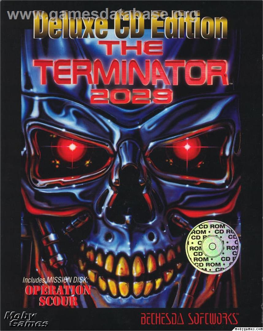 The Terminator 2029 - Deluxe CD Edition - Microsoft DOS - Artwork - Box