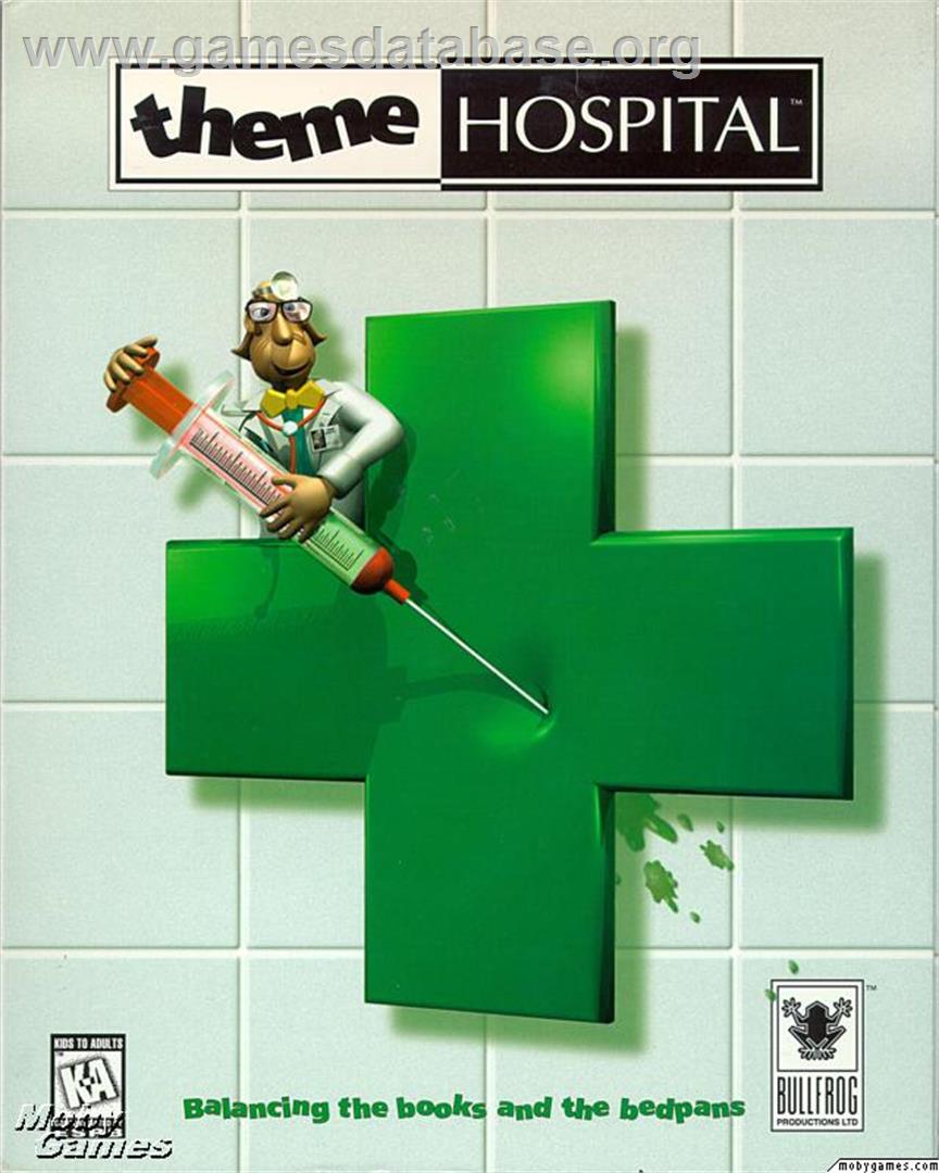 Theme Hospital - Microsoft DOS - Artwork - Box