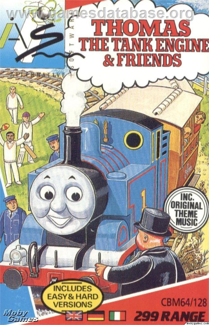 Thomas The Tank Engine And Friends - Microsoft DOS - Artwork - Box
