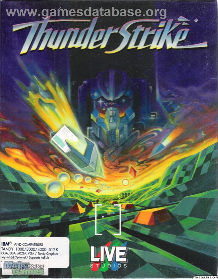 Thunder Strike - Microsoft DOS - Artwork - Box