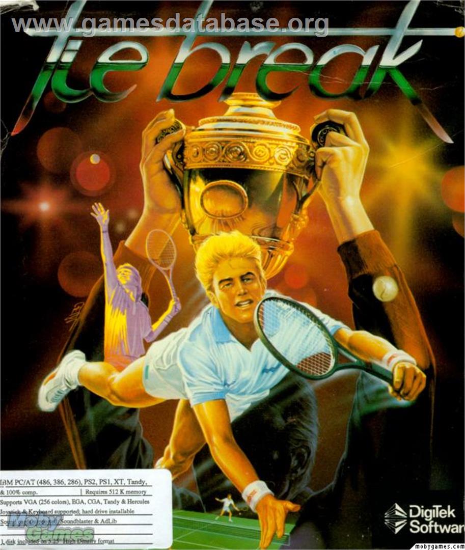 Tie Break - Microsoft DOS - Artwork - Box