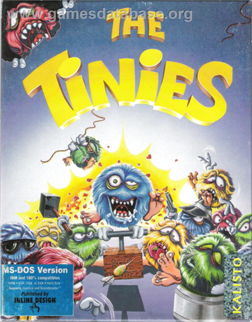 Tiny Skweeks - Microsoft DOS - Artwork - Box