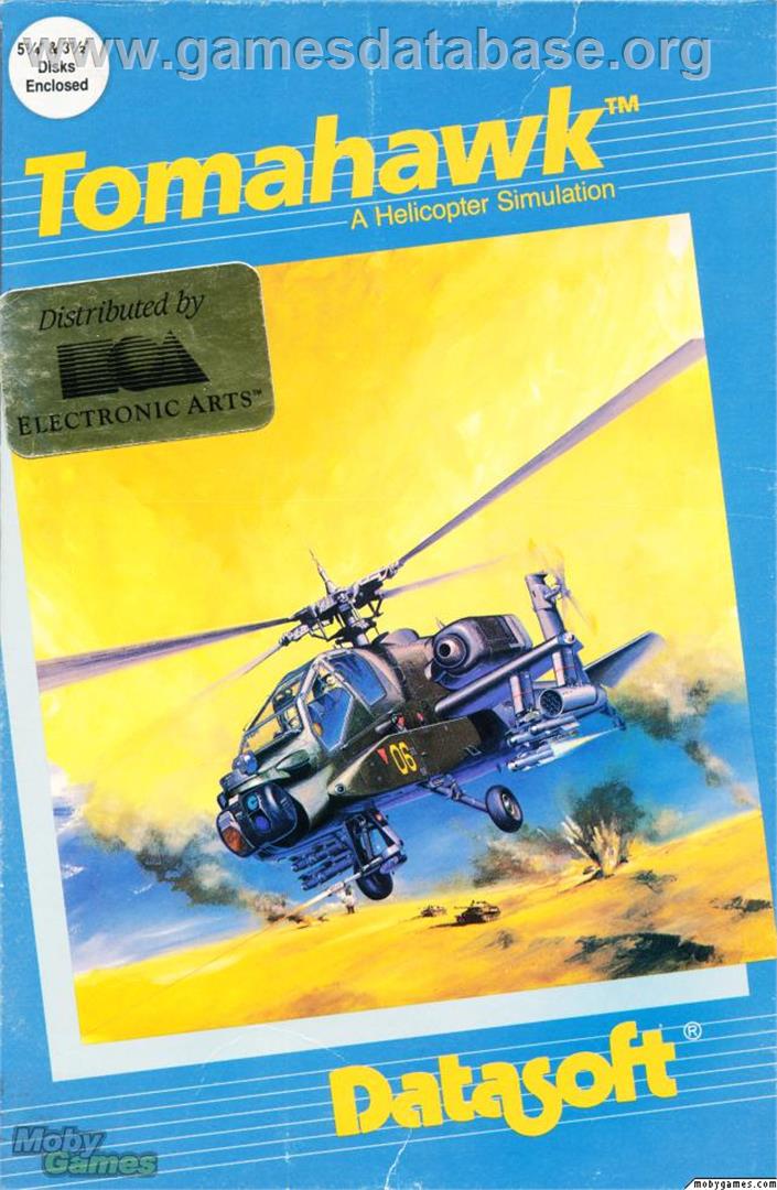 Tomahawk - Microsoft DOS - Artwork - Box