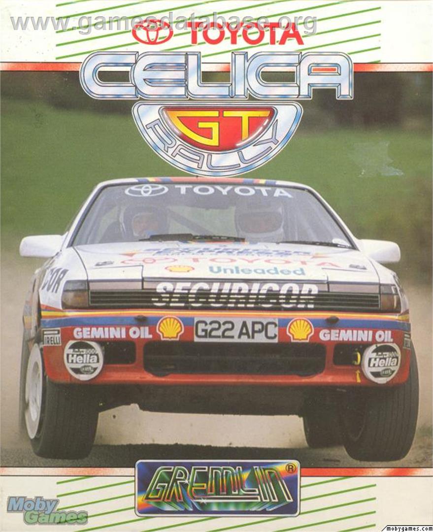 Toyota Celica GT Rally - Microsoft DOS - Artwork - Box