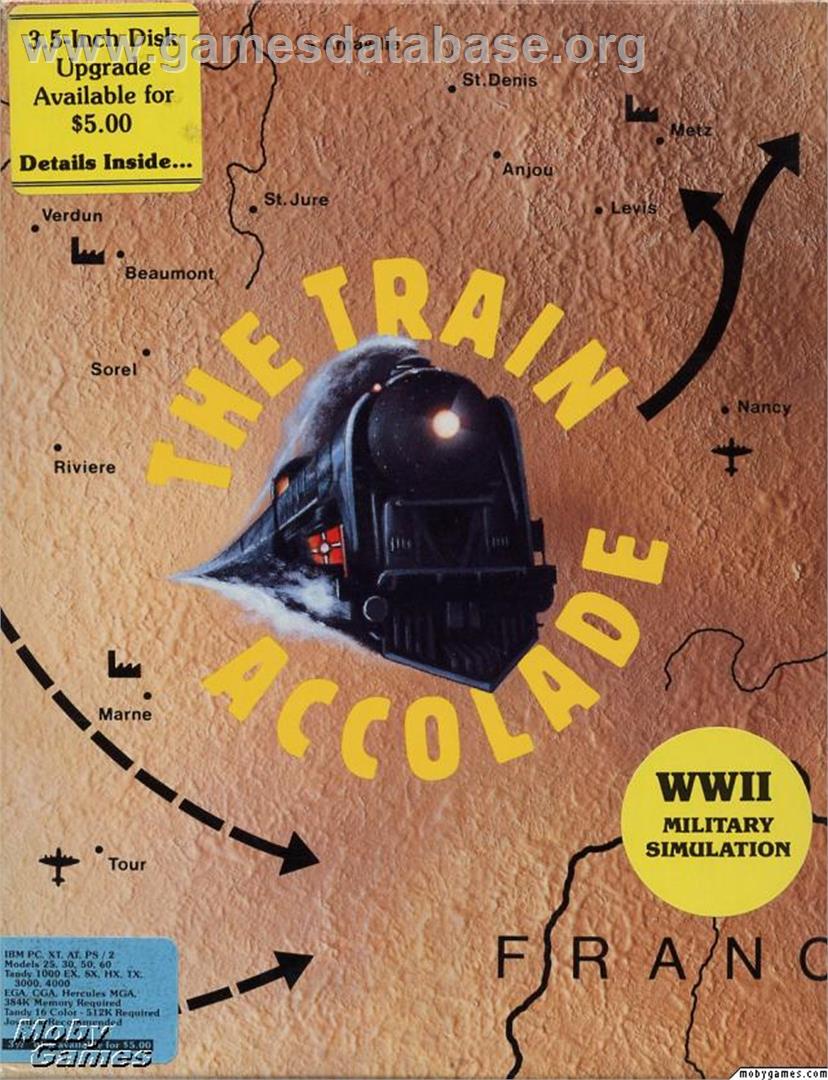 Train, The - Escape To Normandy - Microsoft DOS - Artwork - Box