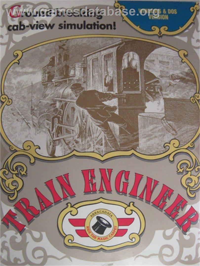 Train Engineer - Microsoft DOS - Artwork - Box