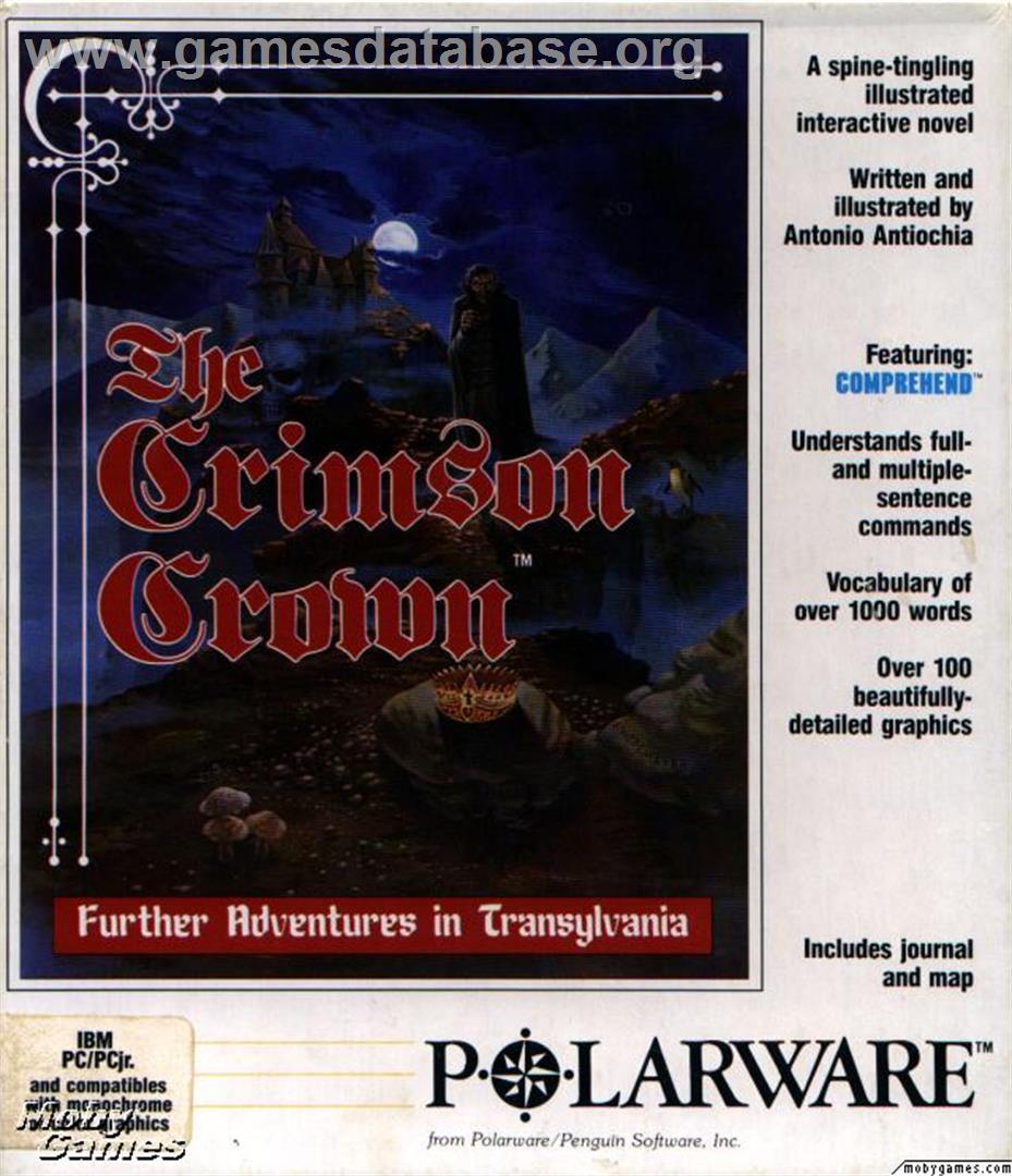Transylvania 2 - The Crimson Crown - Microsoft DOS - Artwork - Box