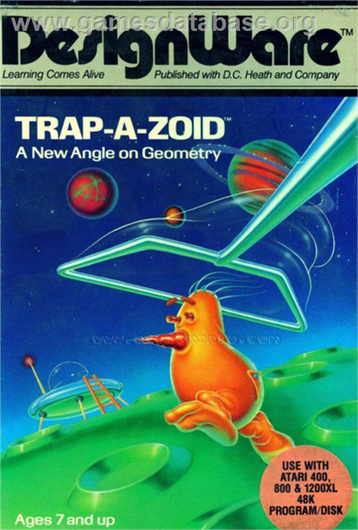 Trap-A-Zoid - Microsoft DOS - Artwork - Box