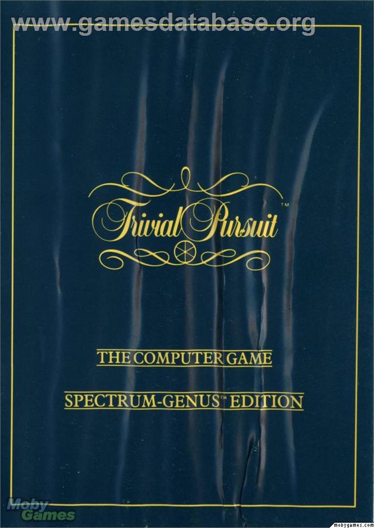 Trivial Pursuit - Microsoft DOS - Artwork - Box