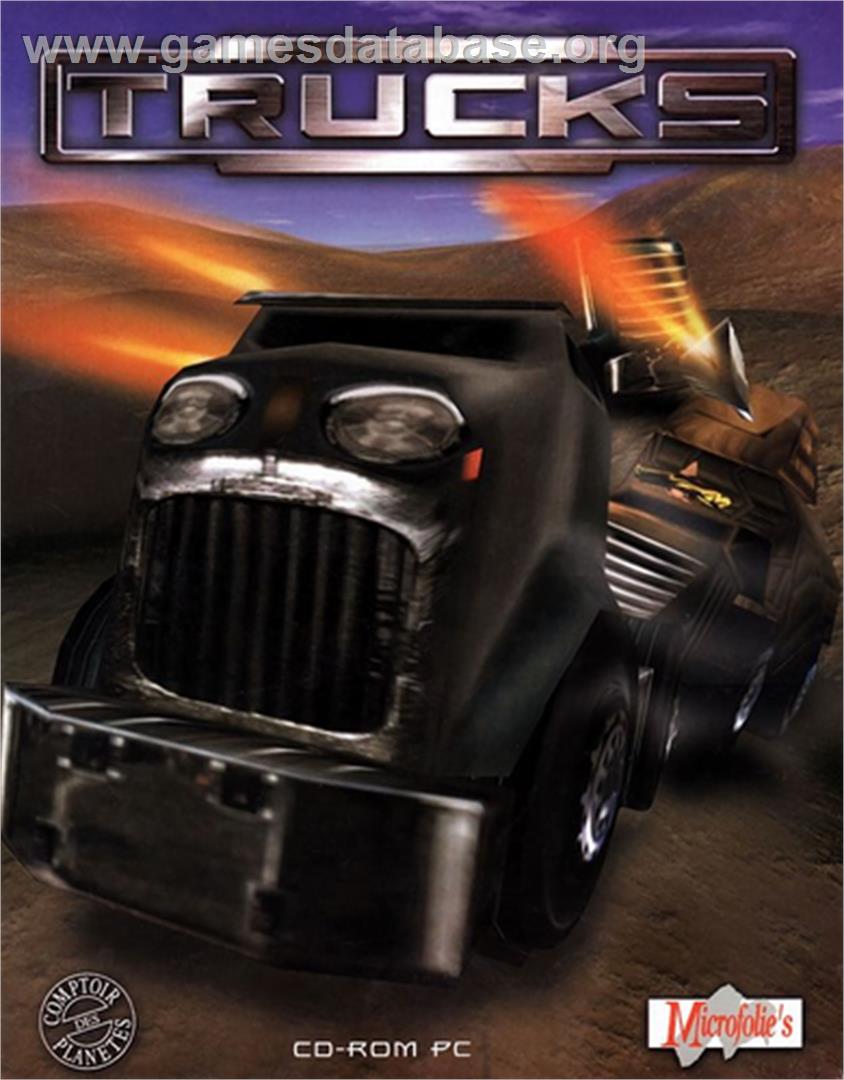 Trucks - Microsoft DOS - Artwork - Box
