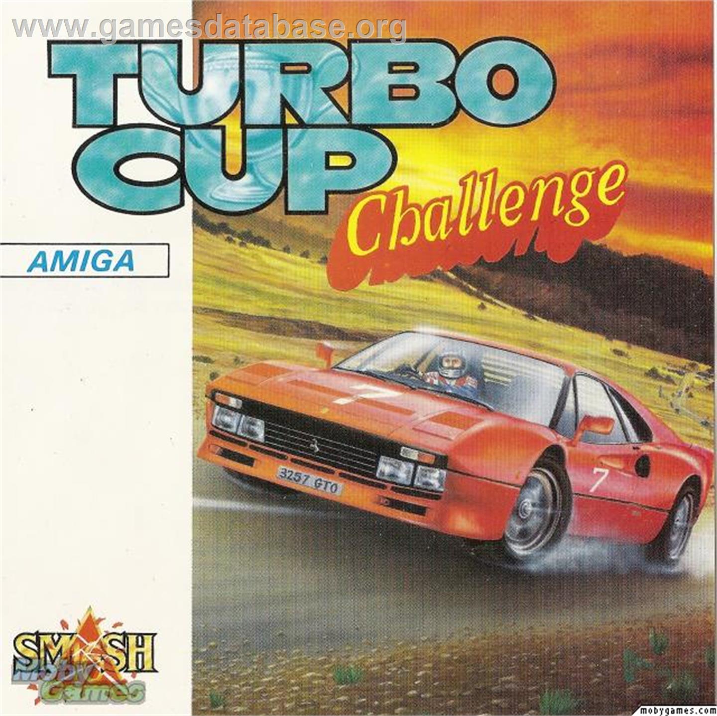 Turbo Cup - Microsoft DOS - Artwork - Box