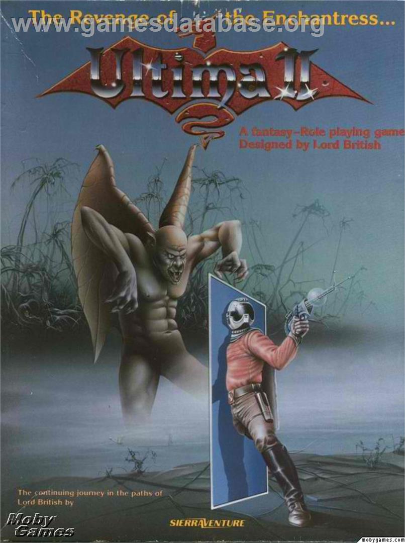 Ultima 2 - Revenge Of The Enchantress - Microsoft DOS - Artwork - Box