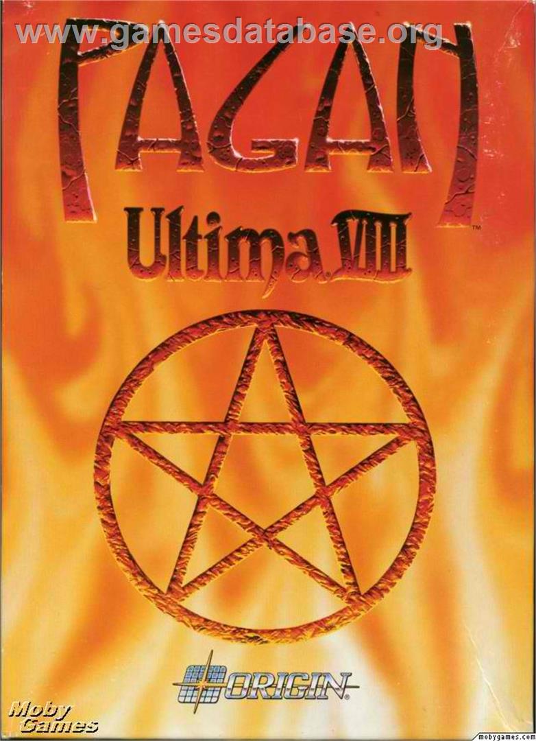 Ultima 8 - Pagan - Microsoft DOS - Artwork - Box