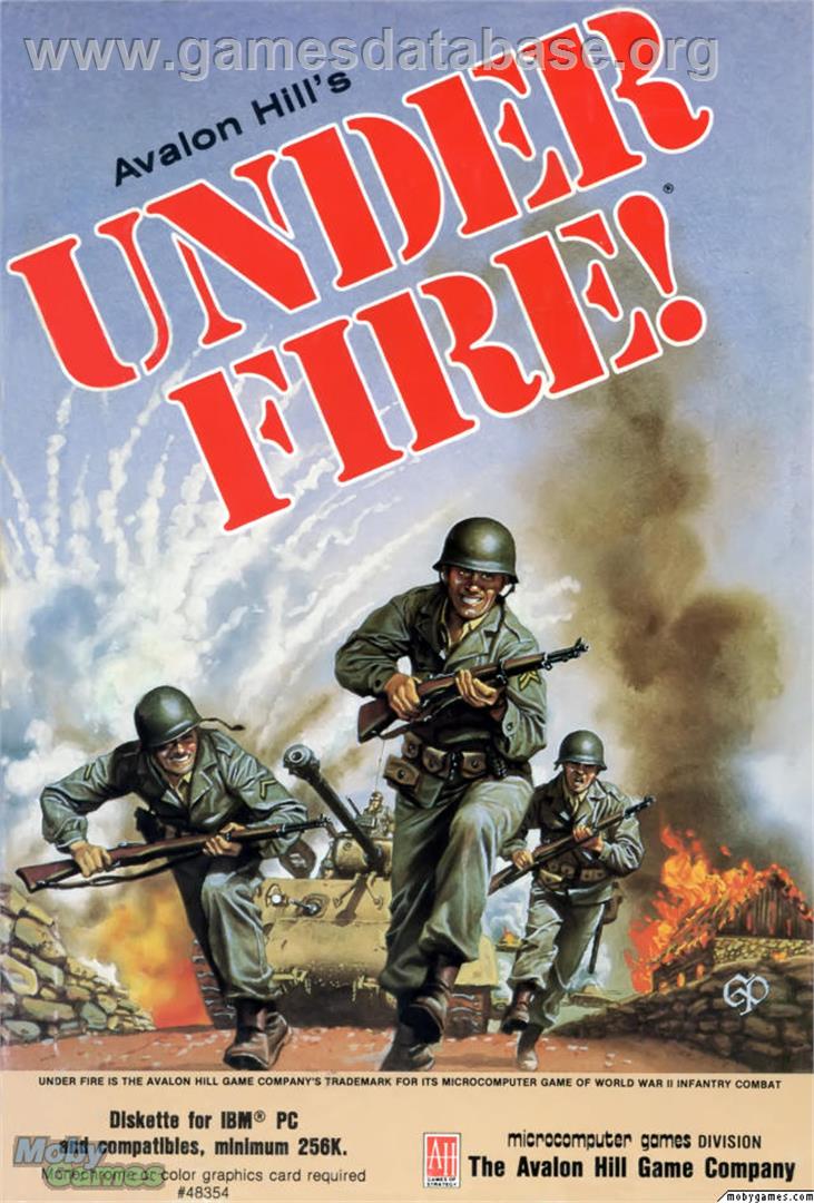 Under Fire! - Microsoft DOS - Artwork - Box